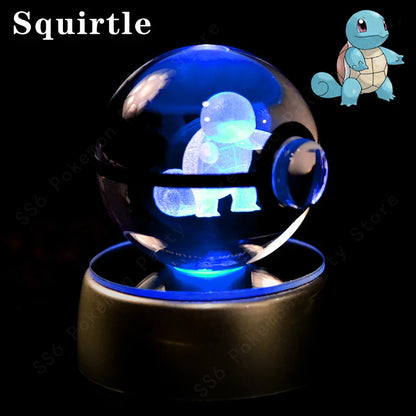 Pokemon Crystal Ball Night Light