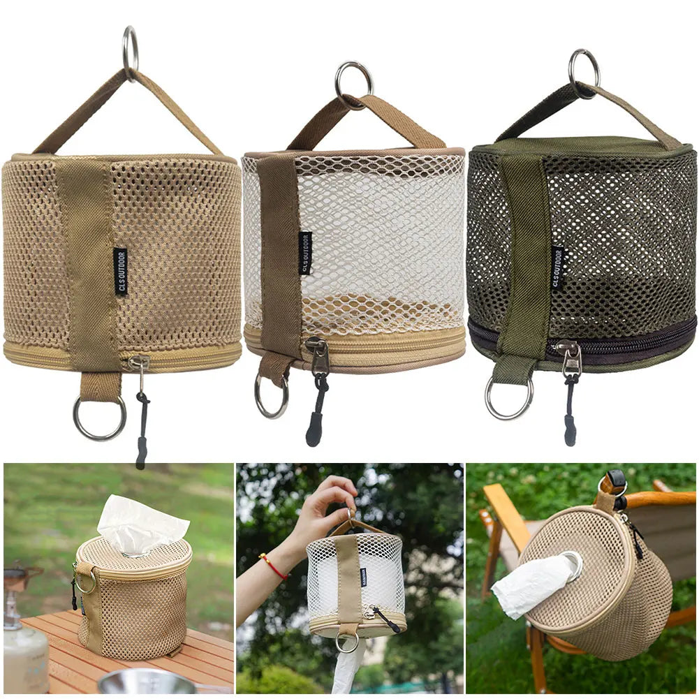 Portable Outdoor Tissue Box