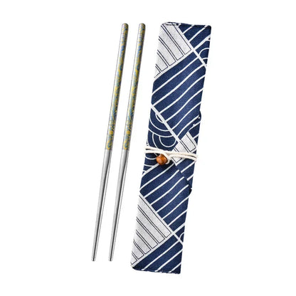 Pure Titanium Chopsticks Non-moldy Colored Tableware