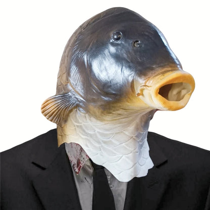 Realistic Latex Fish Head Mask