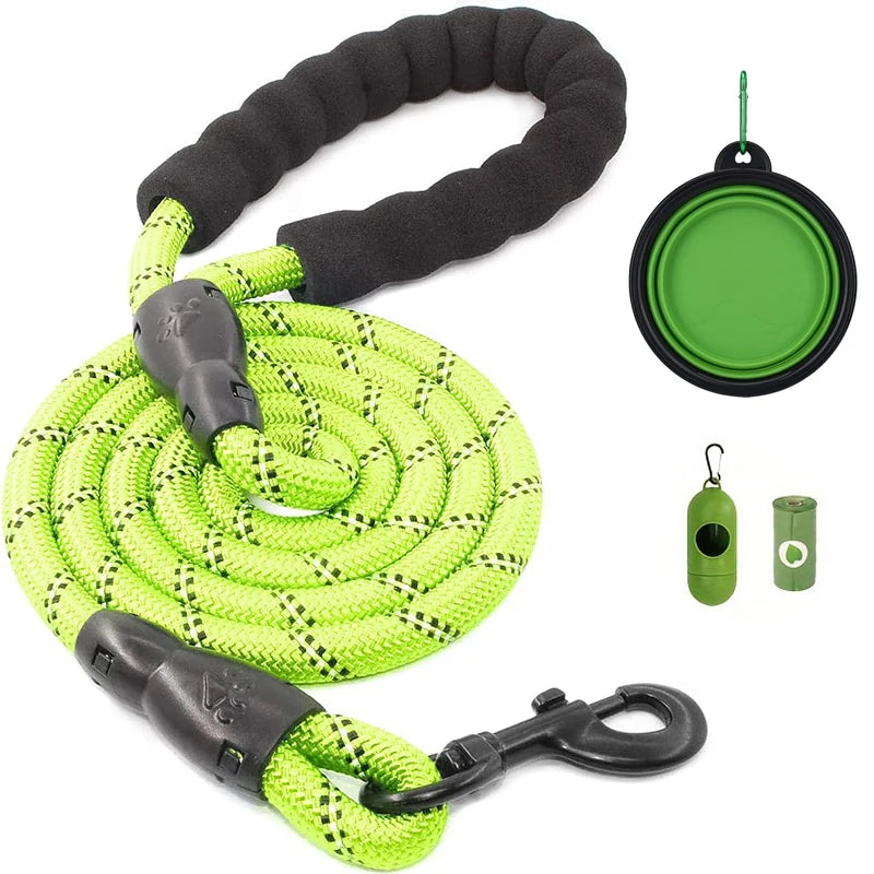 Reflective Padded Dog Leash