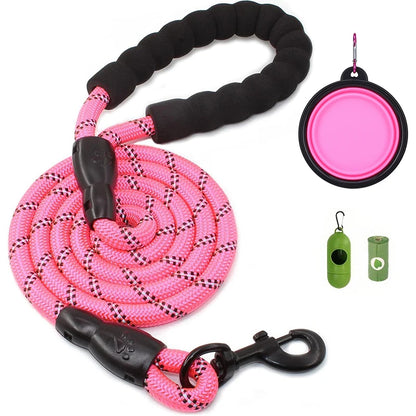 Reflective Padded Dog Leash