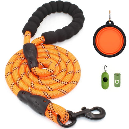 Reflective Padded Dog Leash