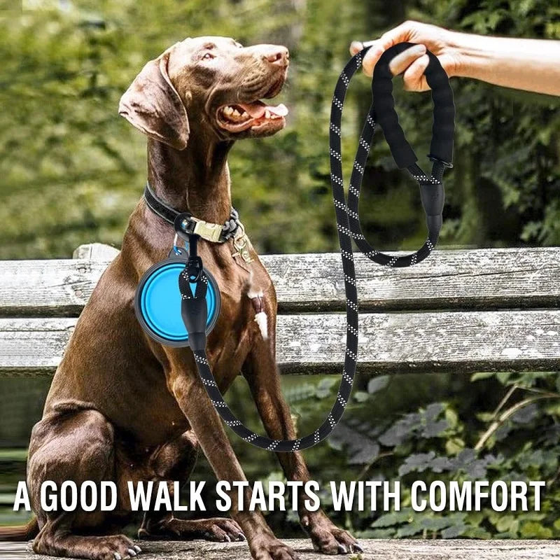 Reflective Padded Dog Leash