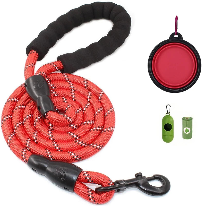 Reflective Padded Dog Leash