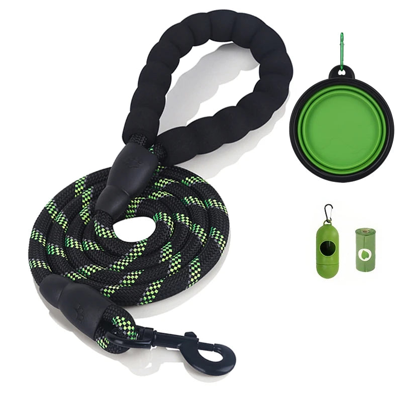 Reflective Padded Dog Leash