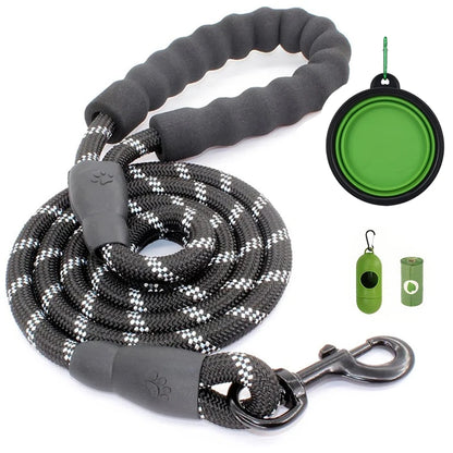 Reflective Padded Dog Leash