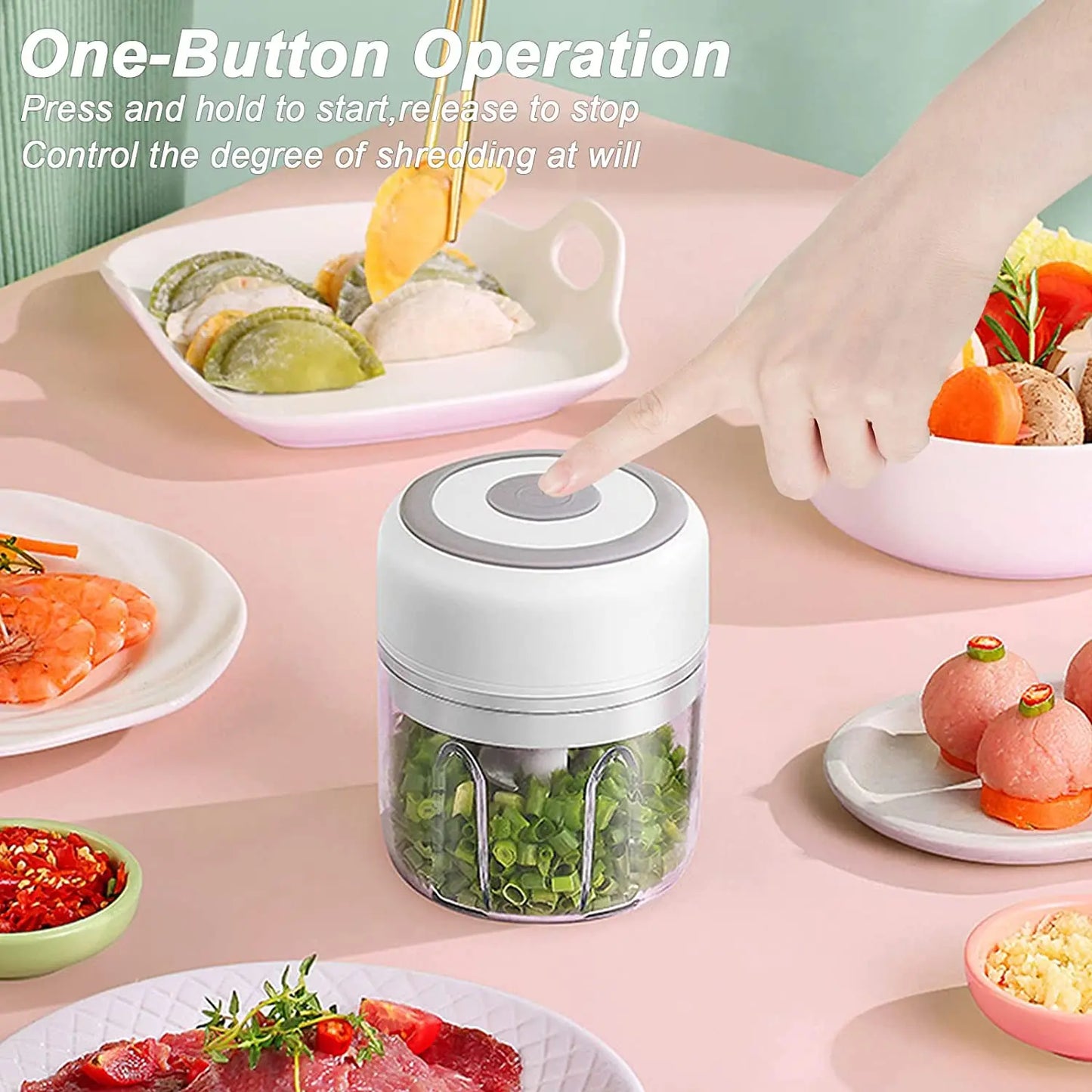 Portable Electric Food Chopper