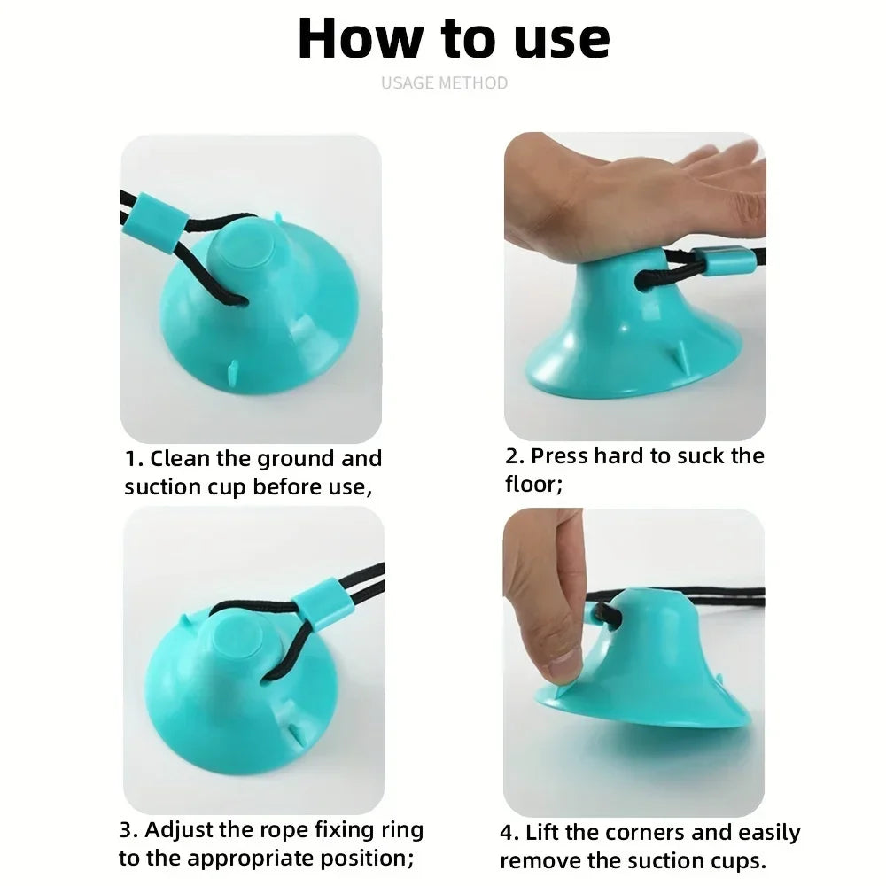 Interactive Suction Cup Dog Toy