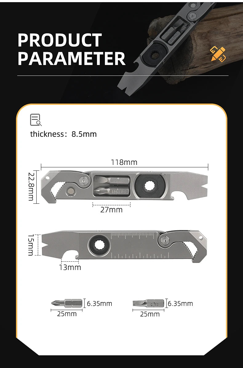 TC4 Titanium Multi-Tool