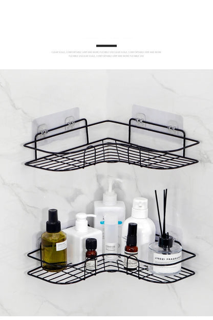 Wall-Mounted Triangle Shelf