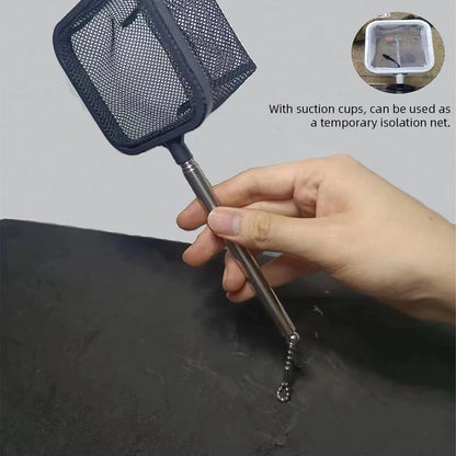 Extendable Suction Cup Fishing Net for Aquariums