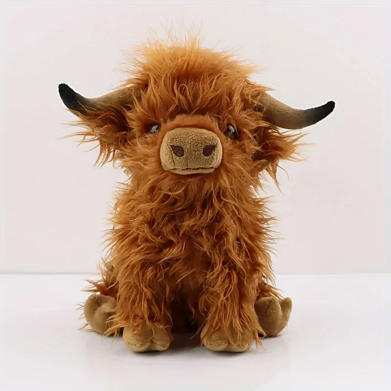 25cm Highland Cow Plush Toy