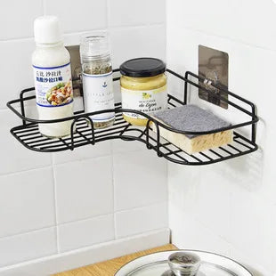 Wall-Mounted Triangle Shelf