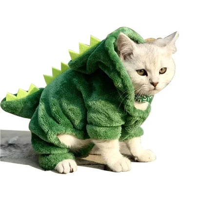 Dinosaur Warm Pet Coat