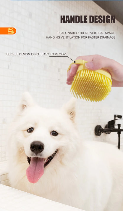 Pet Bathing Massage Brush