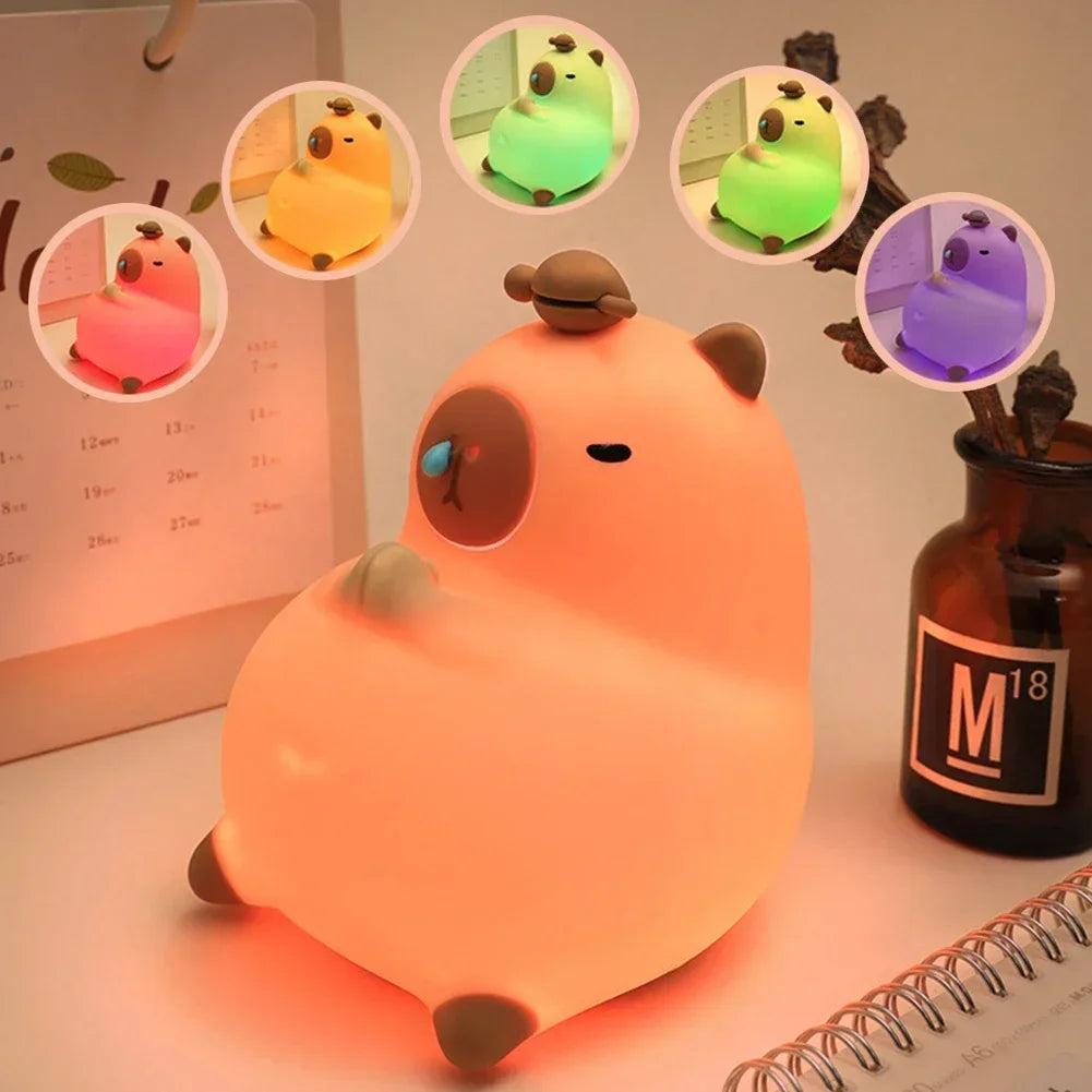 Cute Capybara Night Lamp