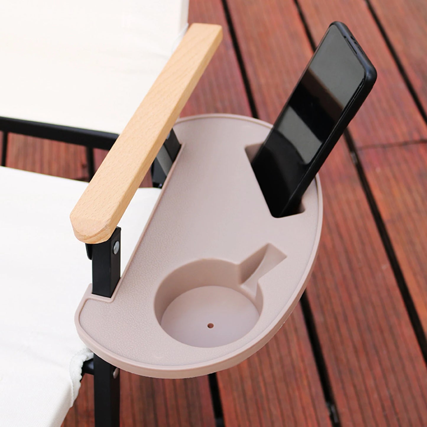 Portable Folding Chair Tray