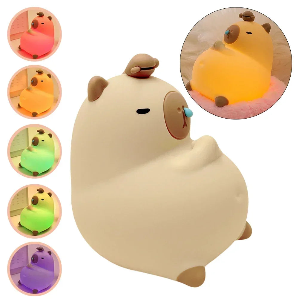 Cute Capybara Night Lamp