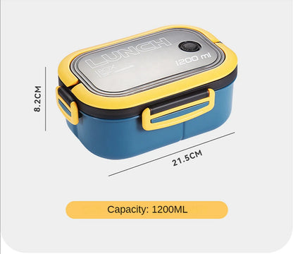 1200ml 2-Layer Portable Bento Box