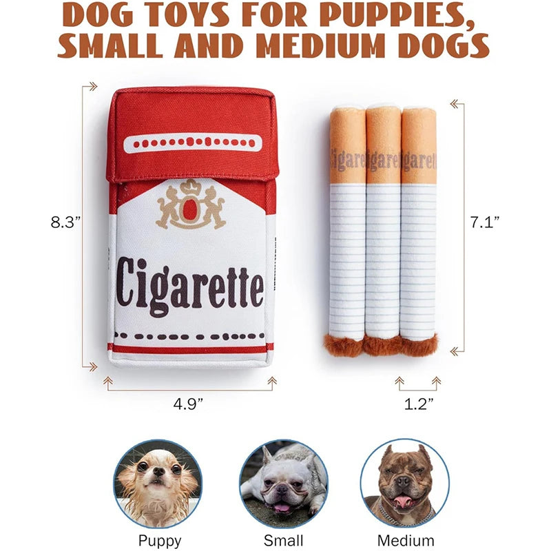 Creative Cigarette Interactive Dog Toy