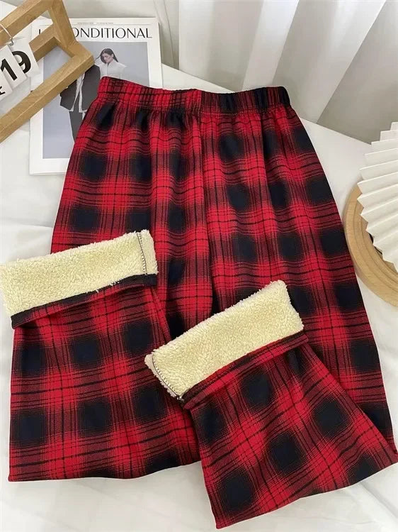 CozyPlush WideLeg Pants