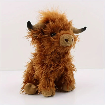 25cm Highland Cow Plush Toy