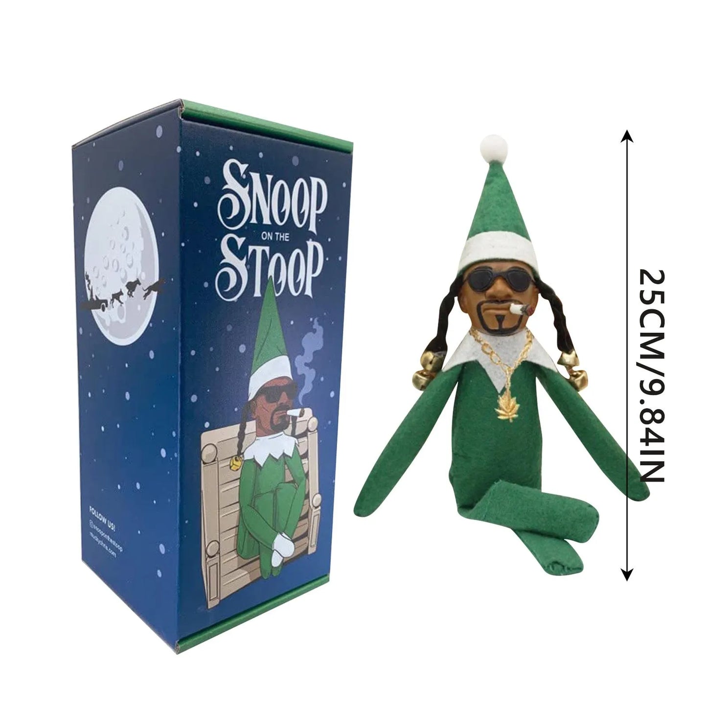 Spying Elves Resin Ornament