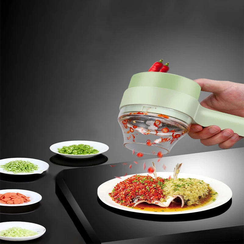 4-in-1 Electric Food Processor