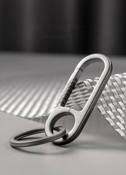 Ultra-Light Titanium Key Ring