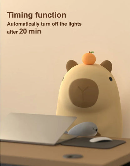 Cute Capybara Night Lamp