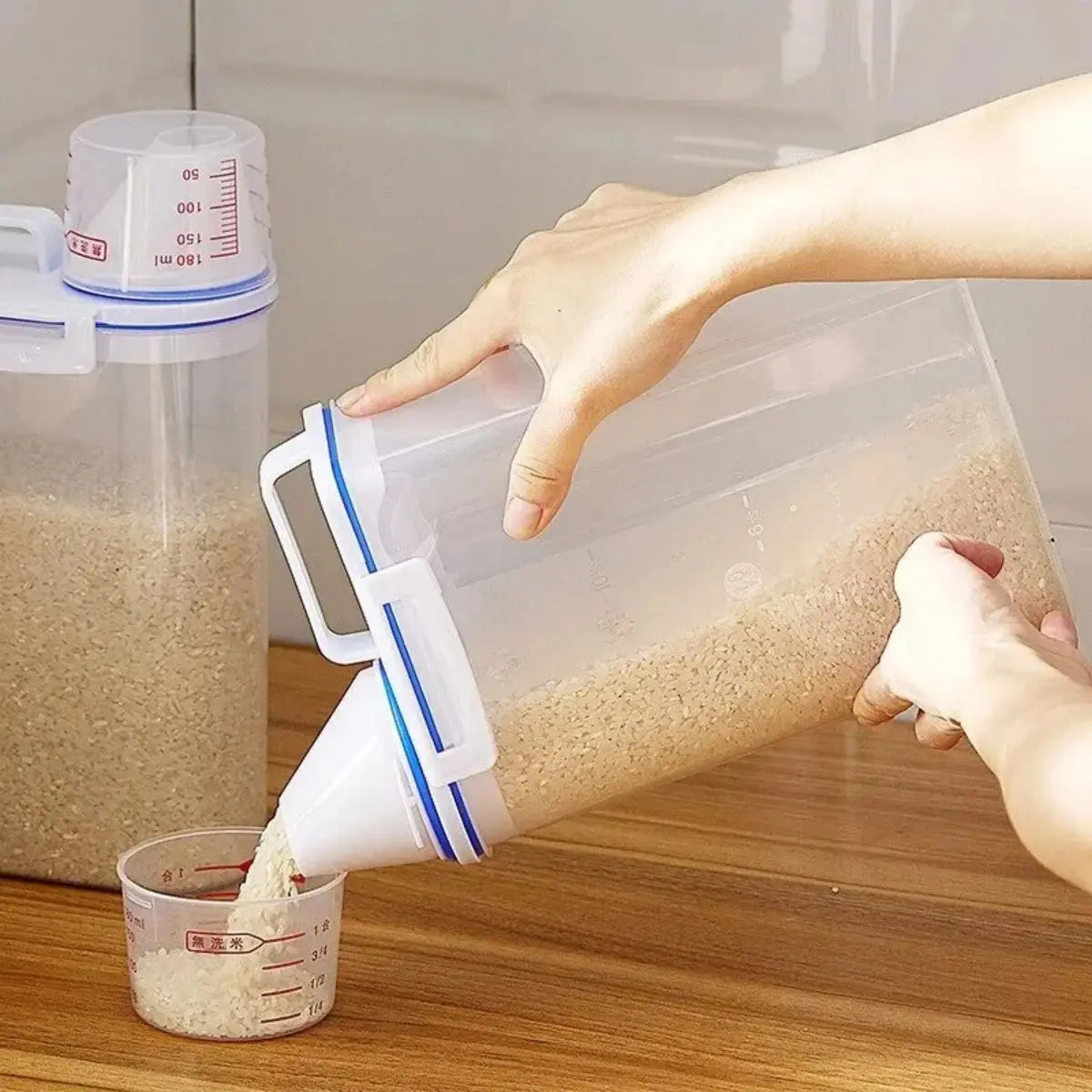 Moisture-Proof Grain Storage Canister