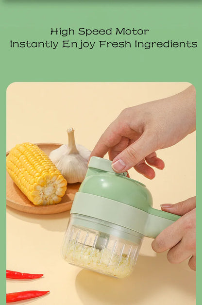 4-in-1 Electric Food Processor