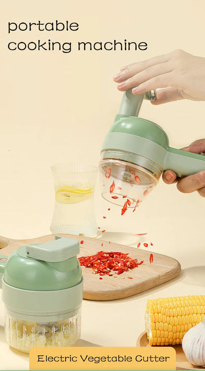 4-in-1 Electric Food Processor