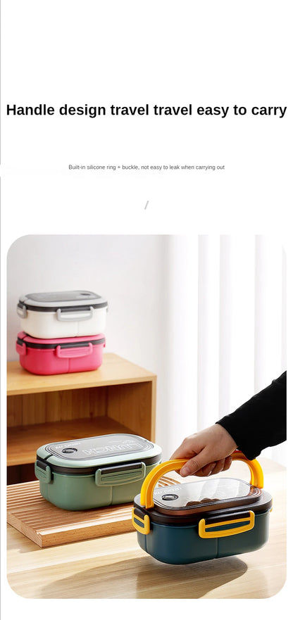 1200ml 2-Layer Portable Bento Box