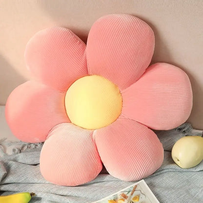 35cm Colorful Flower Plush Pillow