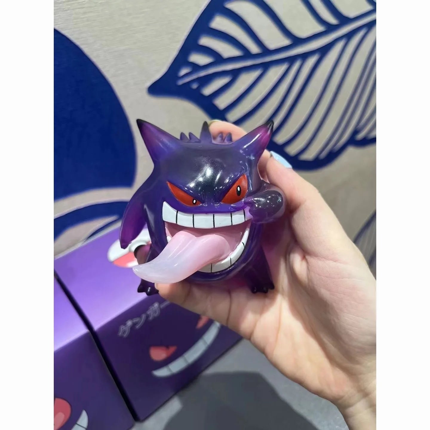 9cm Transparent Gengar Model