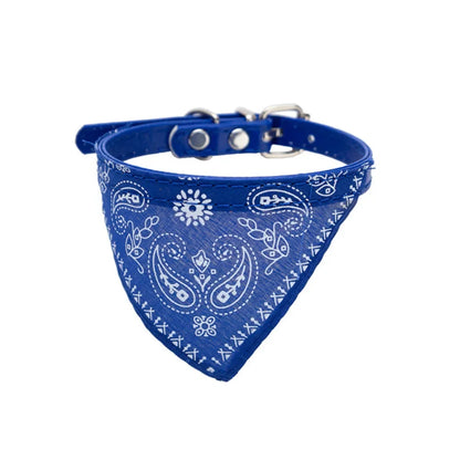 Cute Printed Triangular Pet Collar