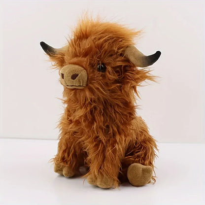 25cm Highland Cow Plush Toy