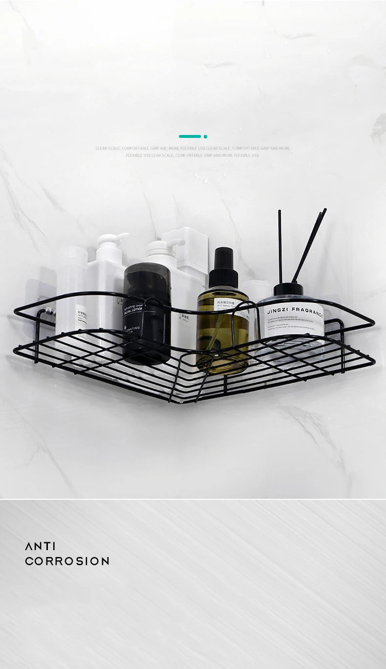 Wall-Mounted Triangle Shelf