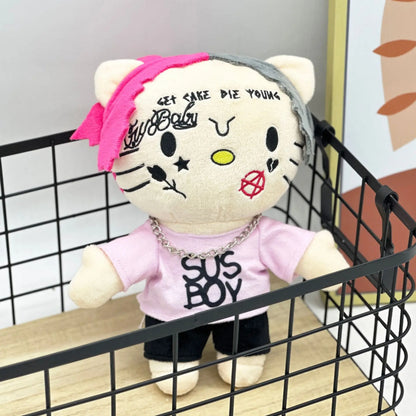 Customized Kitty & Travis Scott Plush Toy