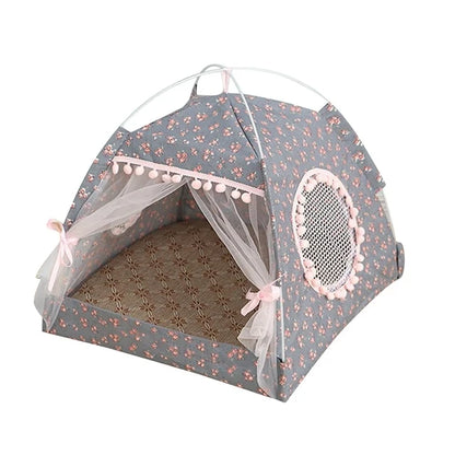 All-Season Semi-Enclosed Pet Tent