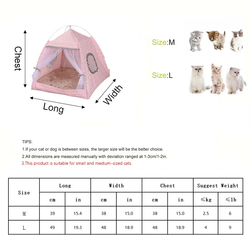 All-Season Semi-Enclosed Pet Tent