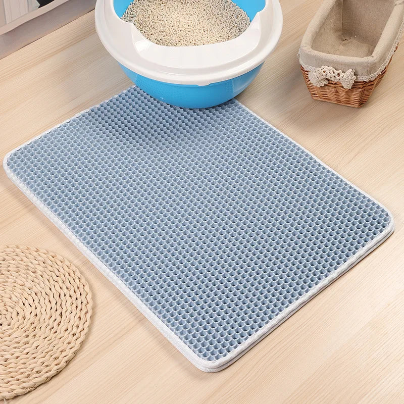 Waterproof Double-Layer Cat Litter Mat