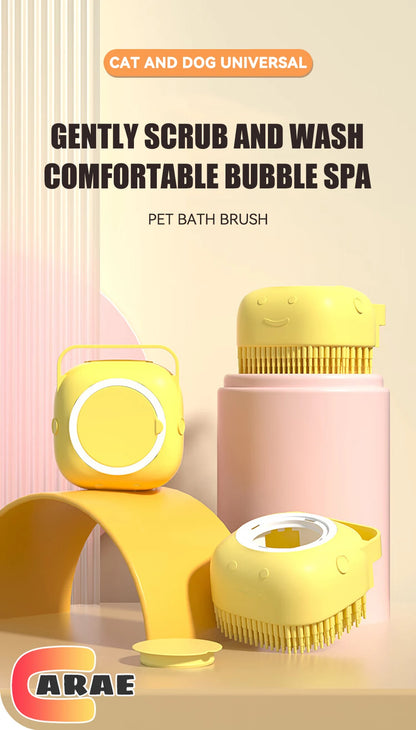 Pet Bathing Massage Brush