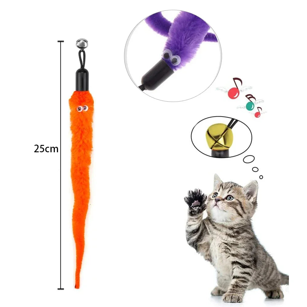 Interactive Cat Toy Worm Refills