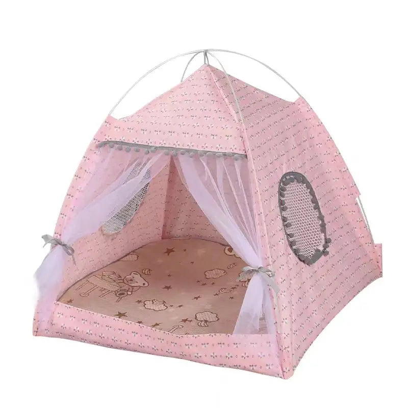 All-Season Semi-Enclosed Pet Tent