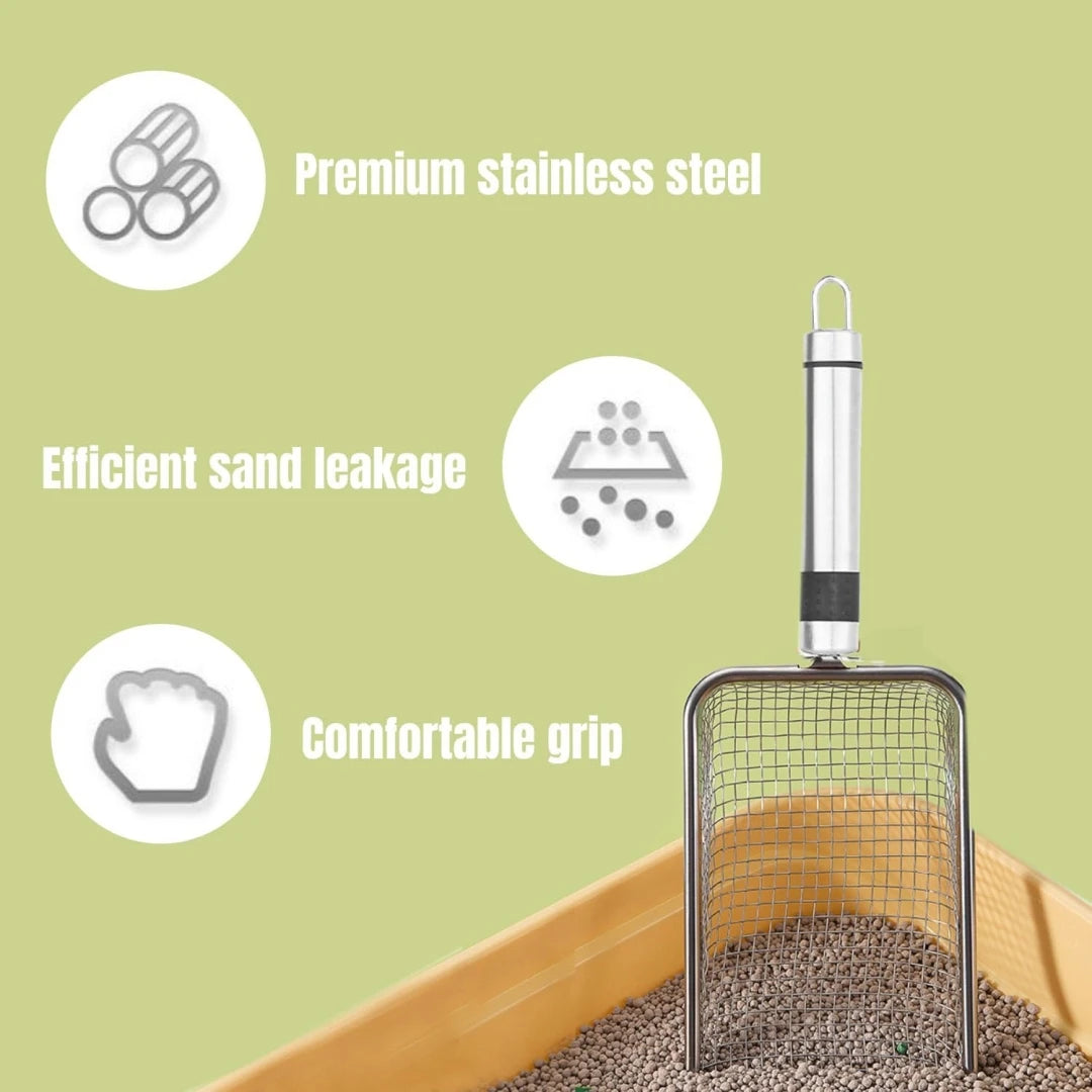 Aluminum Alloy Pet Litter Scoop