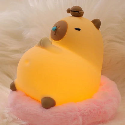 Cute Capybara Night Lamp