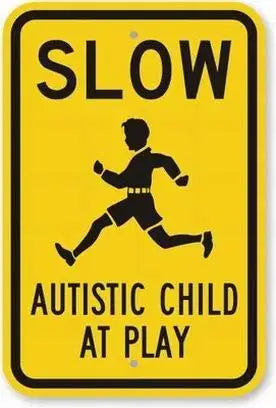 Child Play Safety Sign